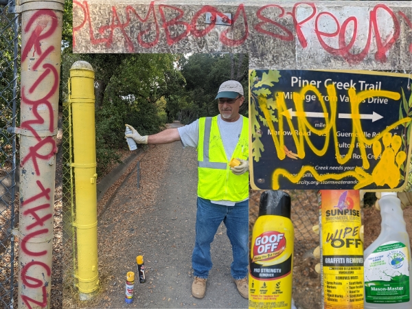 Santa Rosa Graffiti Cleanup
